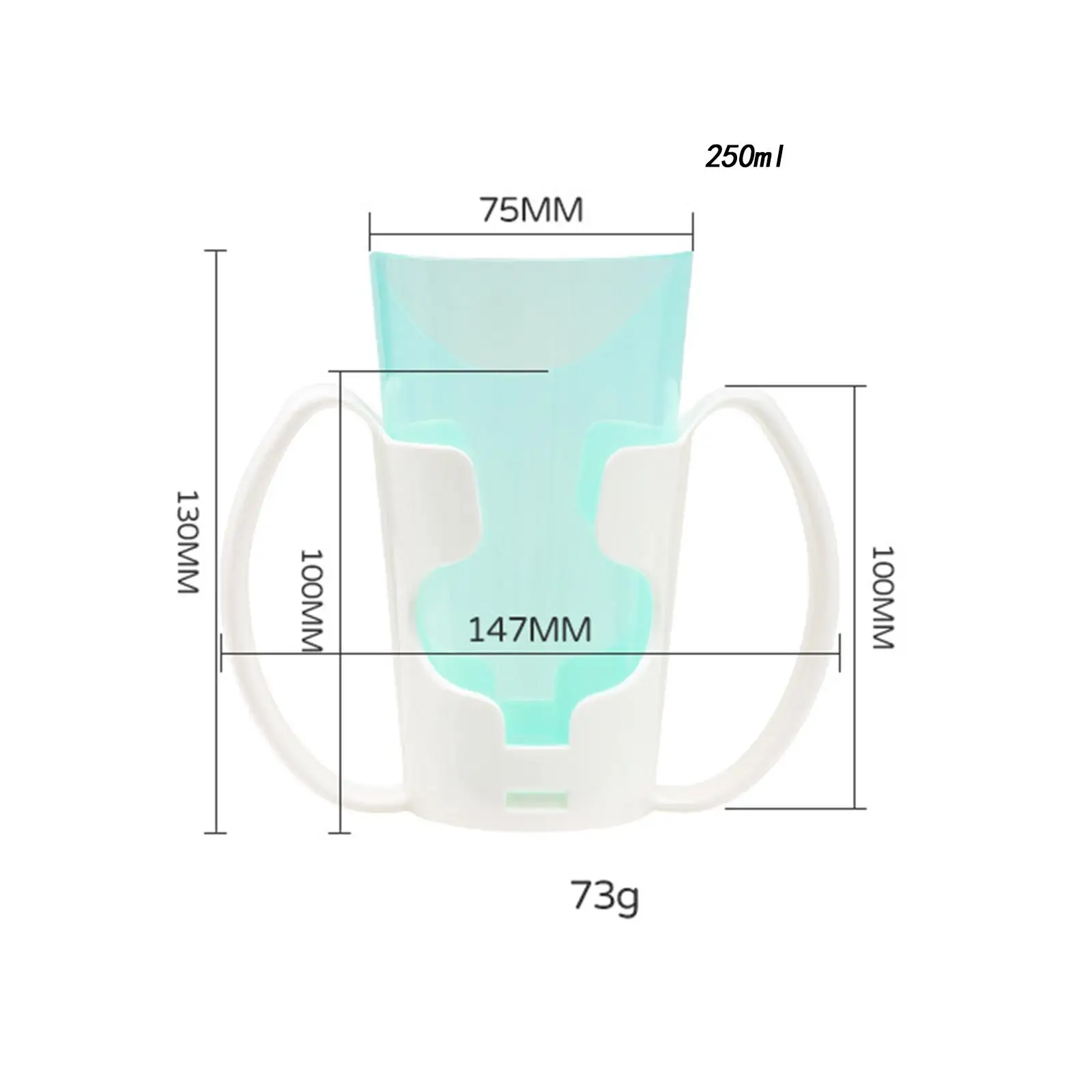 노인용 물컵 아버지날 컵 장애인용 물컵 핸디캡 컵 음용 보조기구