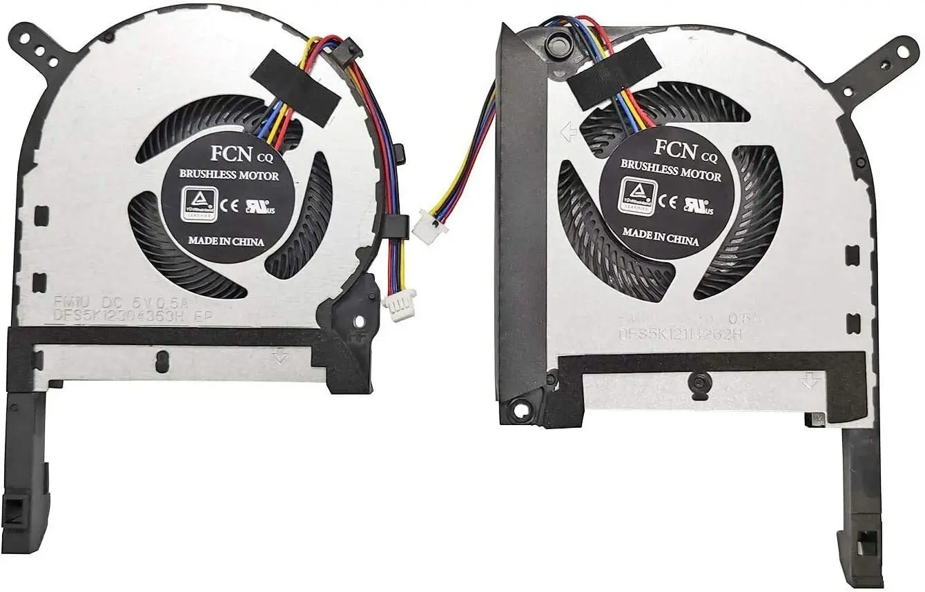 New CPU + GPU Fan For Asus TUF FA706 FA706IV FA706IU FA706IH FA706II FA706LI