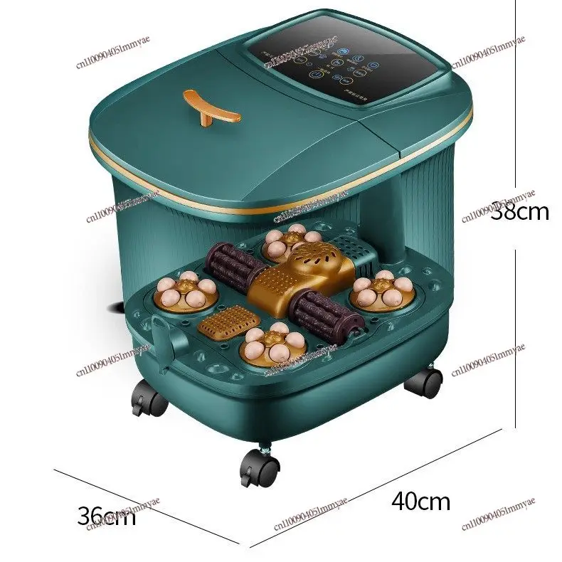 Electric Foot Bath Bucket Remote Control Intelligent Automatic Heating  Bath Massage Heating Foot Therapy Machine