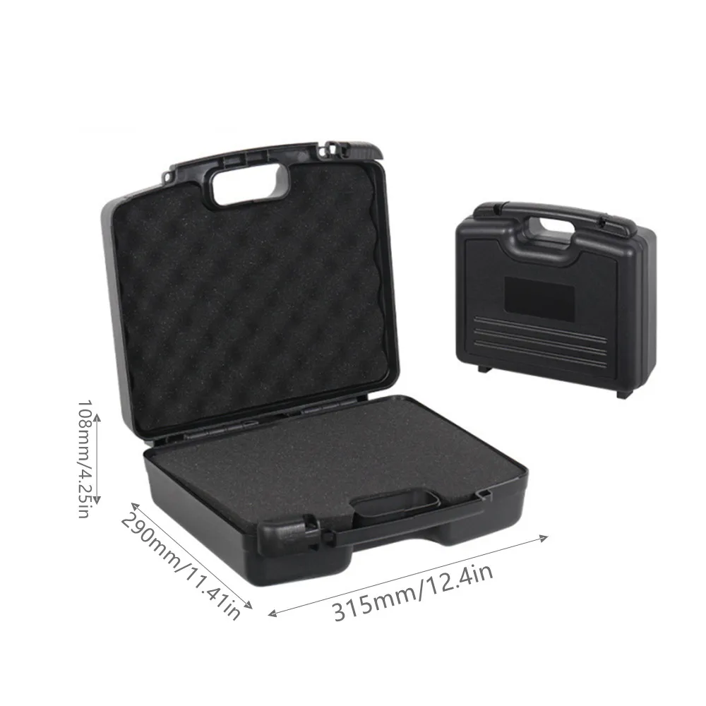 FNICEL Multifunktionaler Hardware-ToolBox, tragbarer Kunststoff-Instrumentenkoffer, Notebook, schützende Aufbewahrungsbox, Outdoor-Ausrüstung, Werkzeugkoffer 10