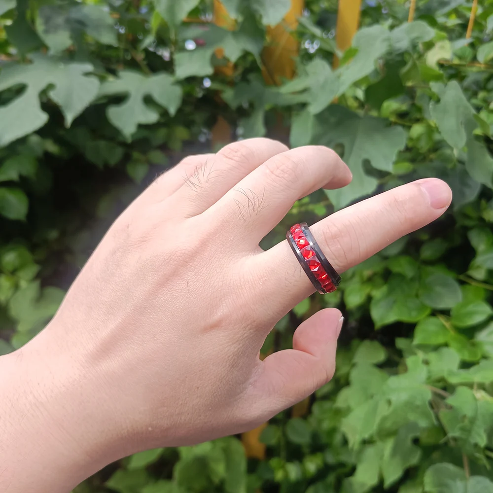 EDC Непоседа-слайдеры, модный аксессуар, кольцо с трещоткой, снятие стресса для взрослых, металлические СДВГ, повседневные кольца-непоседа, Haptic Coin