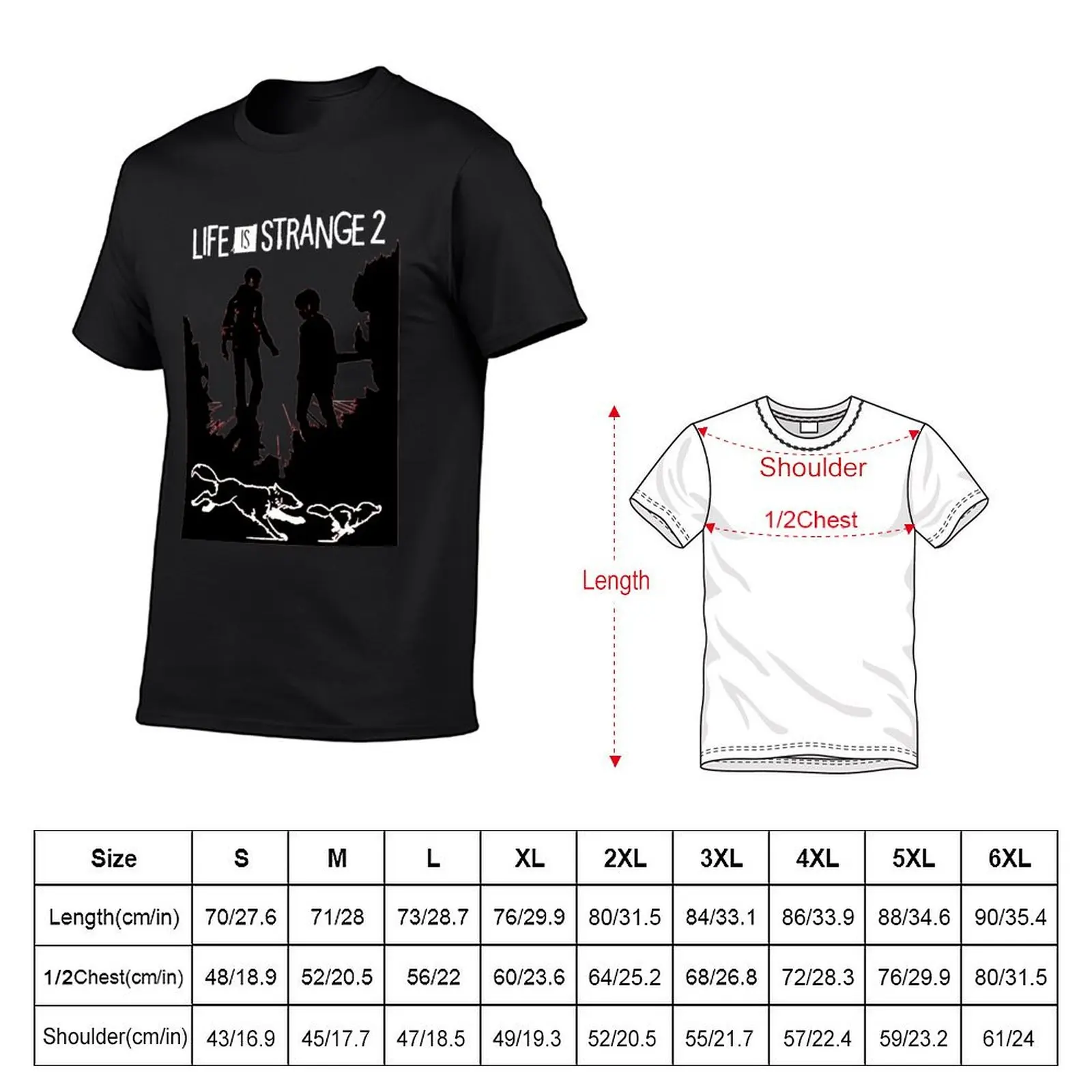 Reveal The Secret Sean And Daniel Wolf Brothers Life Is Strange 2 Gifts For Movie Fans T-Shirt vintage t shirts t shirt men