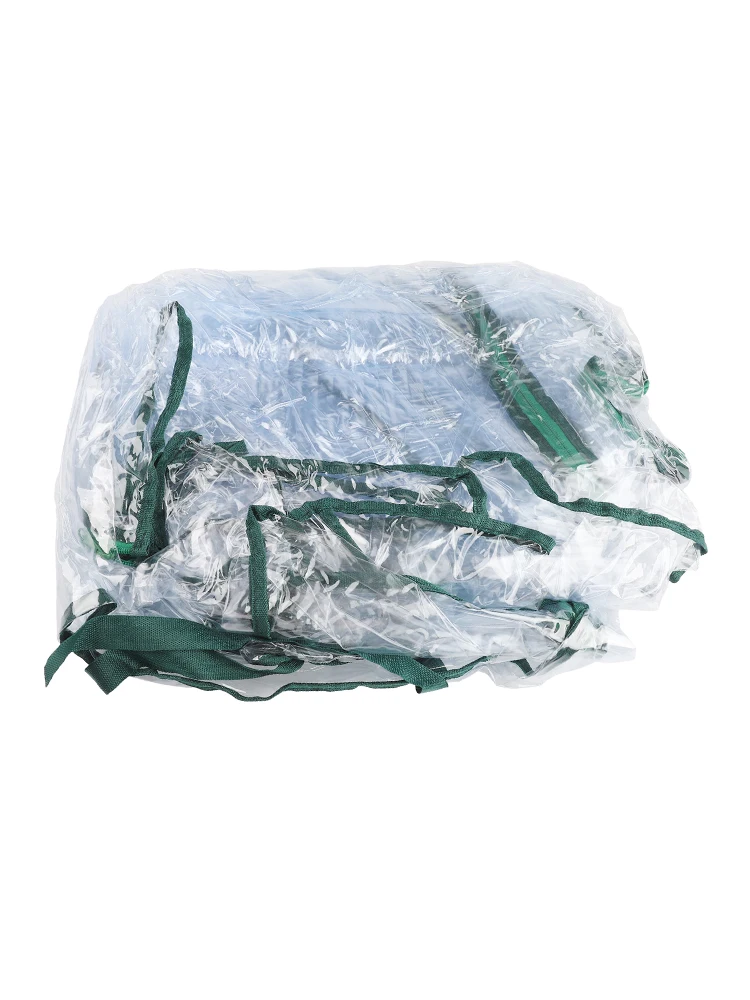 130x90x150 Cm Rolling Door Stable Environment Vegetable Gardening Aluminum Foil Greenhouse Ample Growing Space