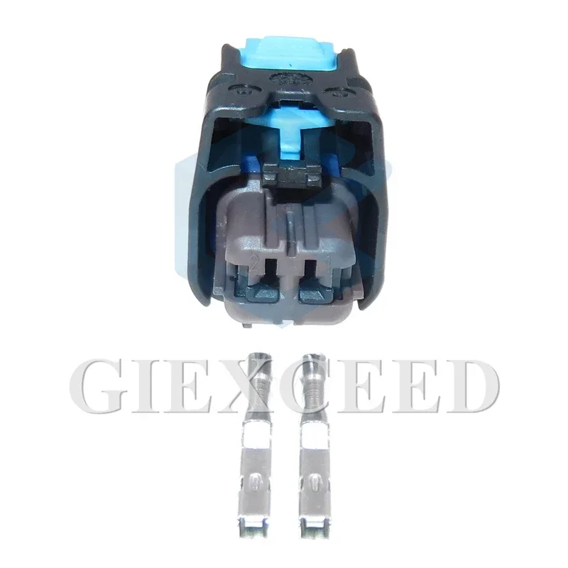 

2 Sets 2 Pin 13898956 Automobile Sensor Electric Wire Cable Connector 1.5 Seires Car AC Assembly Wiring Unsealed Female Socket