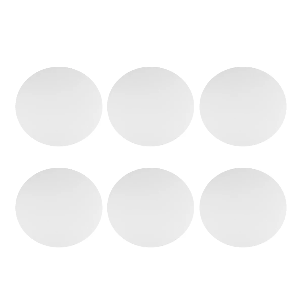 

6pcs Round Canvas Board 15Cm Blank Stretched For Oil Acrylic Painting Diy Art Craft Wall Decor Suitable Students Hobbyists Gift