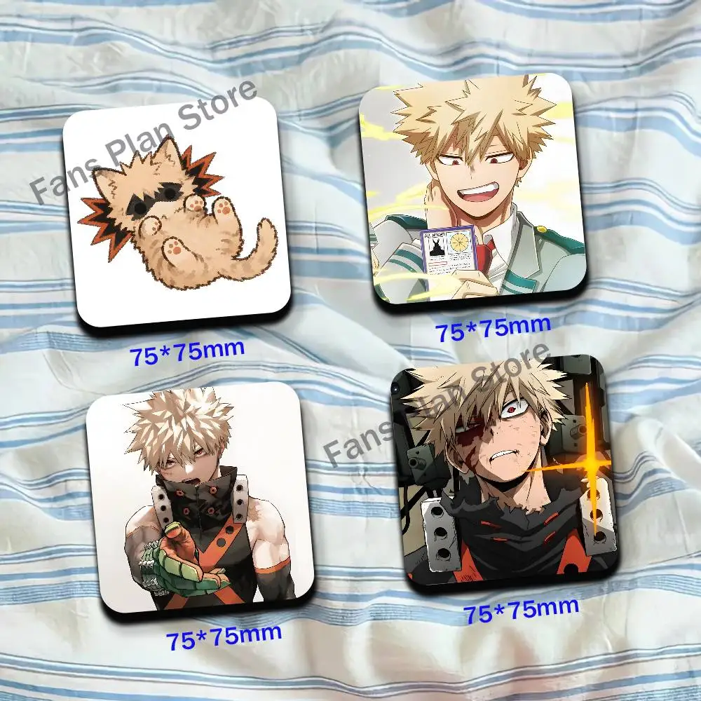 MHA My H-Hero K-Katsuki Bakugo Refrigerator Magnets Cute Cartoon Magnetic Personality Decorations Creative Gifts