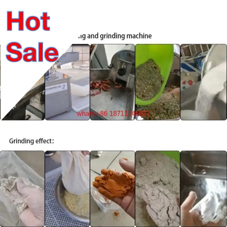 Nut Crusher Machine Curry Powder Making Machine Superfine Pulverizer Grinding