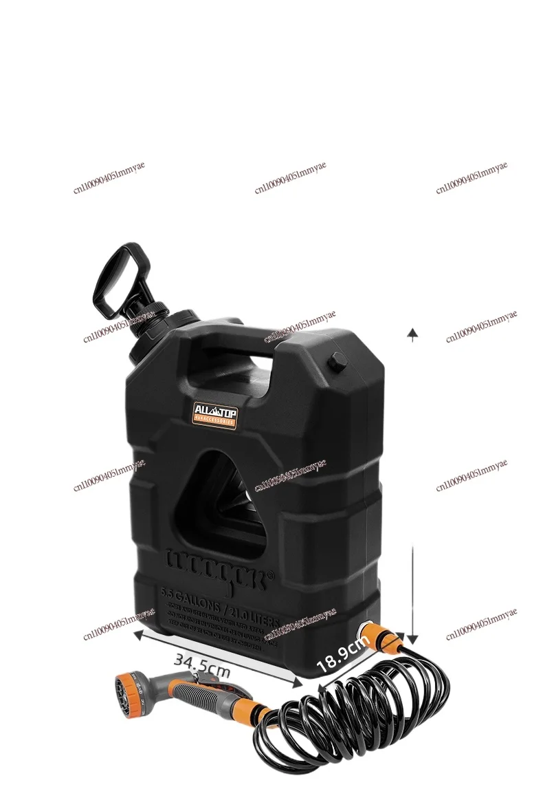 

Off-road outdoor car pressurized bucket portable water storage tank