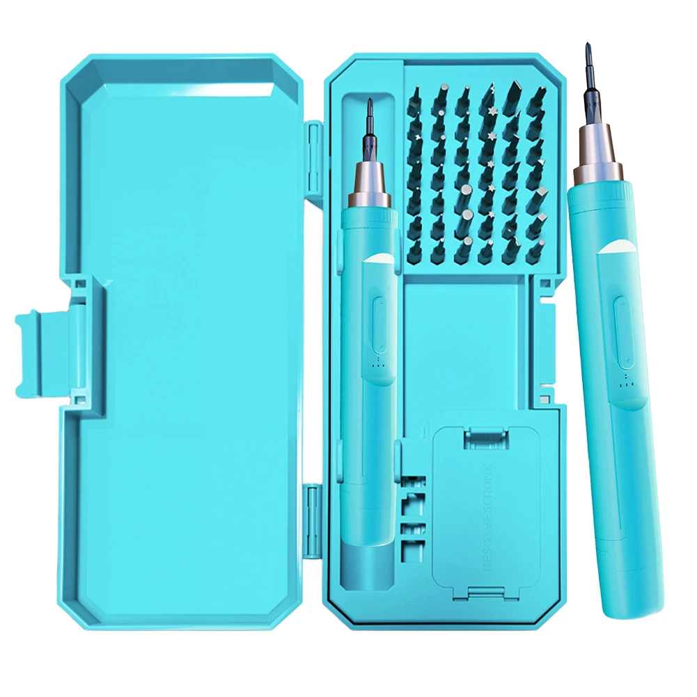 

Multifunctional 42in1 Electric Screwdriver Set with High Torque Motor and Portable Storage for Home and Car Use