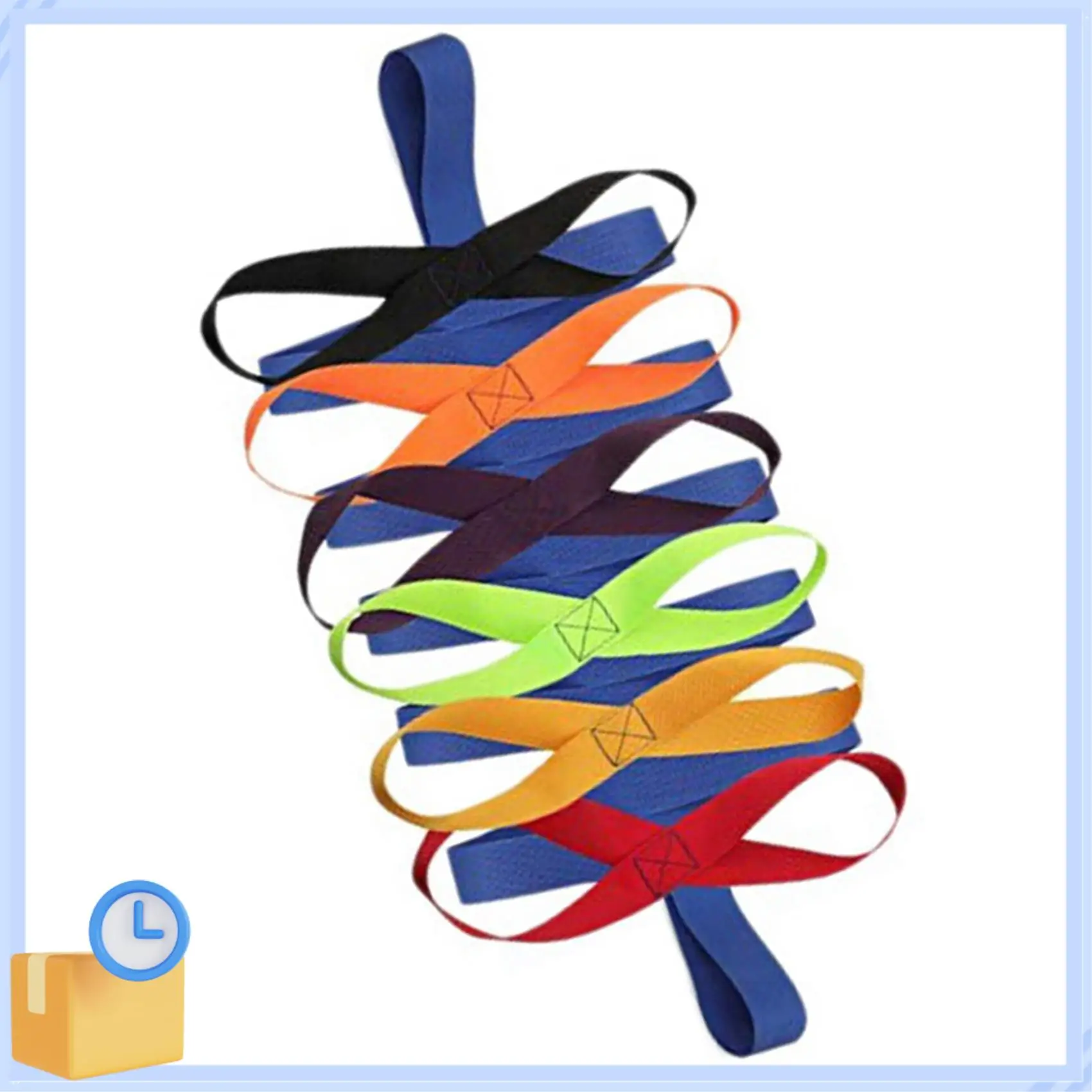 

ABTK-4X Children's Walking Ropes For Preschool Daycare School Kids Outdoor Colorful Handles For Up To 12 Children 2 Teachers