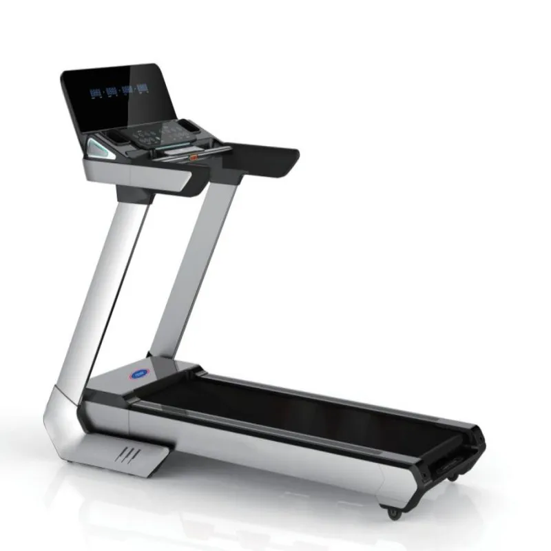 Compact Foldable Electric Motor Treadmill for Home Fitness 150kg Capacity LCD Screen Indoor Running Design