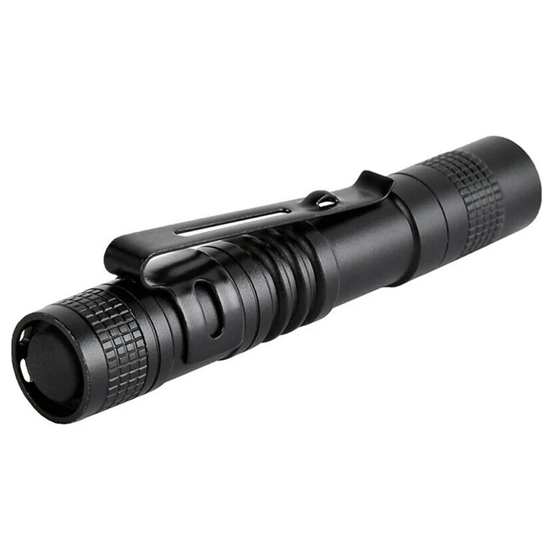 1 PC Good Quality Black Mini Penlight XPE-R3 LED Flashlight Pocket Light Outdoor Camping Lamp