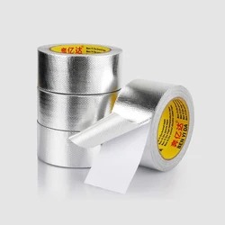 Glass fiber cloth aluminum foil tape waterproof sealing tin foil paper high temperature heat insulation sun insulation tape