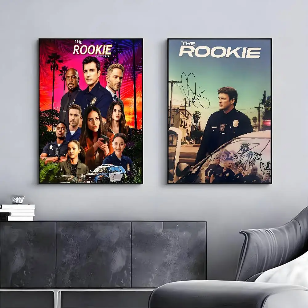 T-The ROOKIE MOVIE ملصق معرض يطبع ذاتية اللصق ديكور المنزل الديكور صور مطبوعة للحوائط ملصق غرفة المعيشة