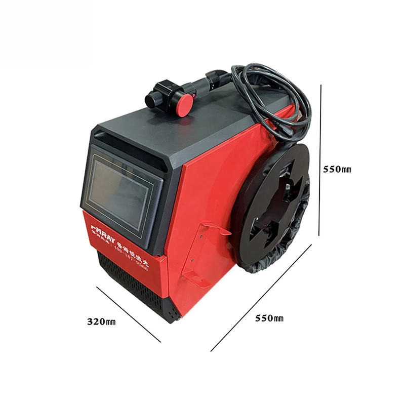 Rimozione ruggine e vernice laser piccola macchina per la pulizia industriale portatile portatile