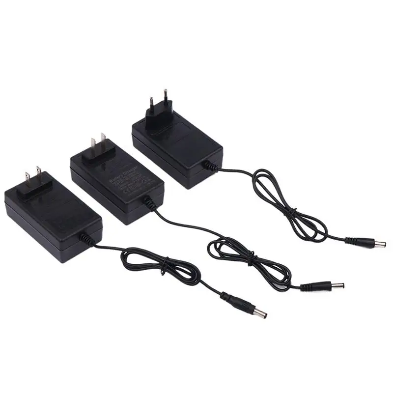 21v Lithium Battery Charger 1A For 18v ​​Electric Drill Intelligent Power Adapter EU US Plug Transformer 5-string Charger