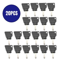 20 Pcs Ignition Start Key Switch Starter key For JCB 3CX Excavator Most JCB Machine Digger Replacement Parts