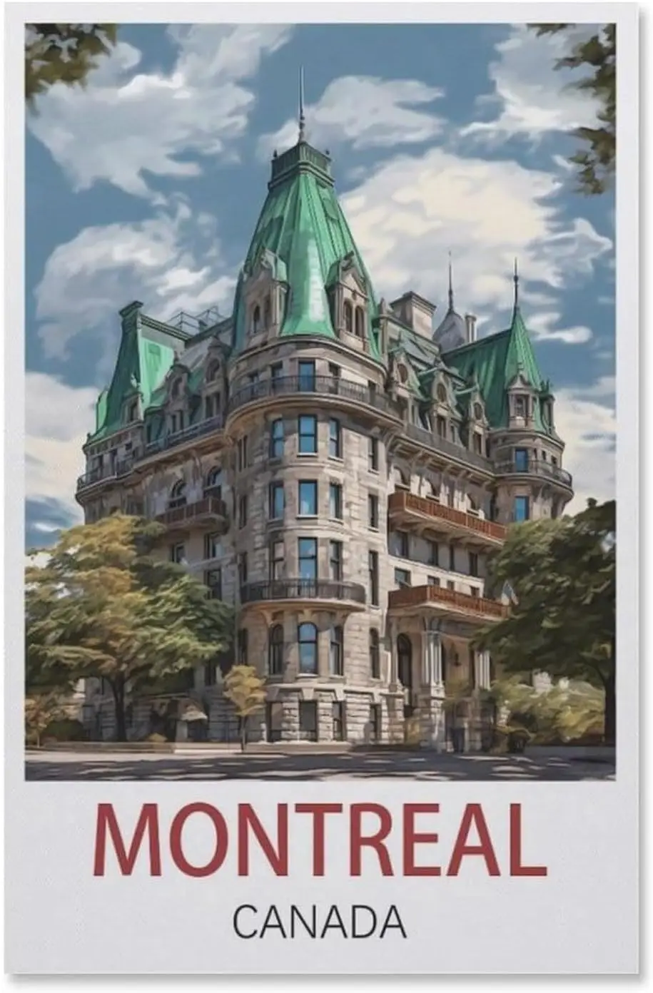Montreal Canada，Funny Vintage Metal Tin Sign Kitchen Bathroom Office Garage Bar Cafe Restaurant Shop Cave Home Wall Decor Art Id