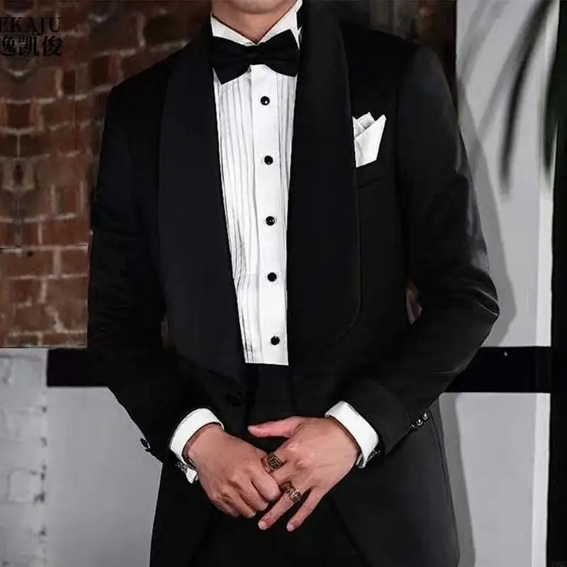 

49MF Men Sealtie Set с карманным платком Cummerbunds Beatman Sward Tie Set