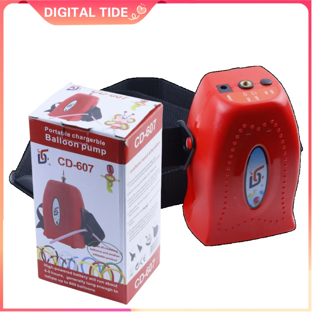 

AC 100-240V Portable Chargeable Balloon Pump Long Balloon Inflator Magical Balloon Wireless Air Pump magic balloon show