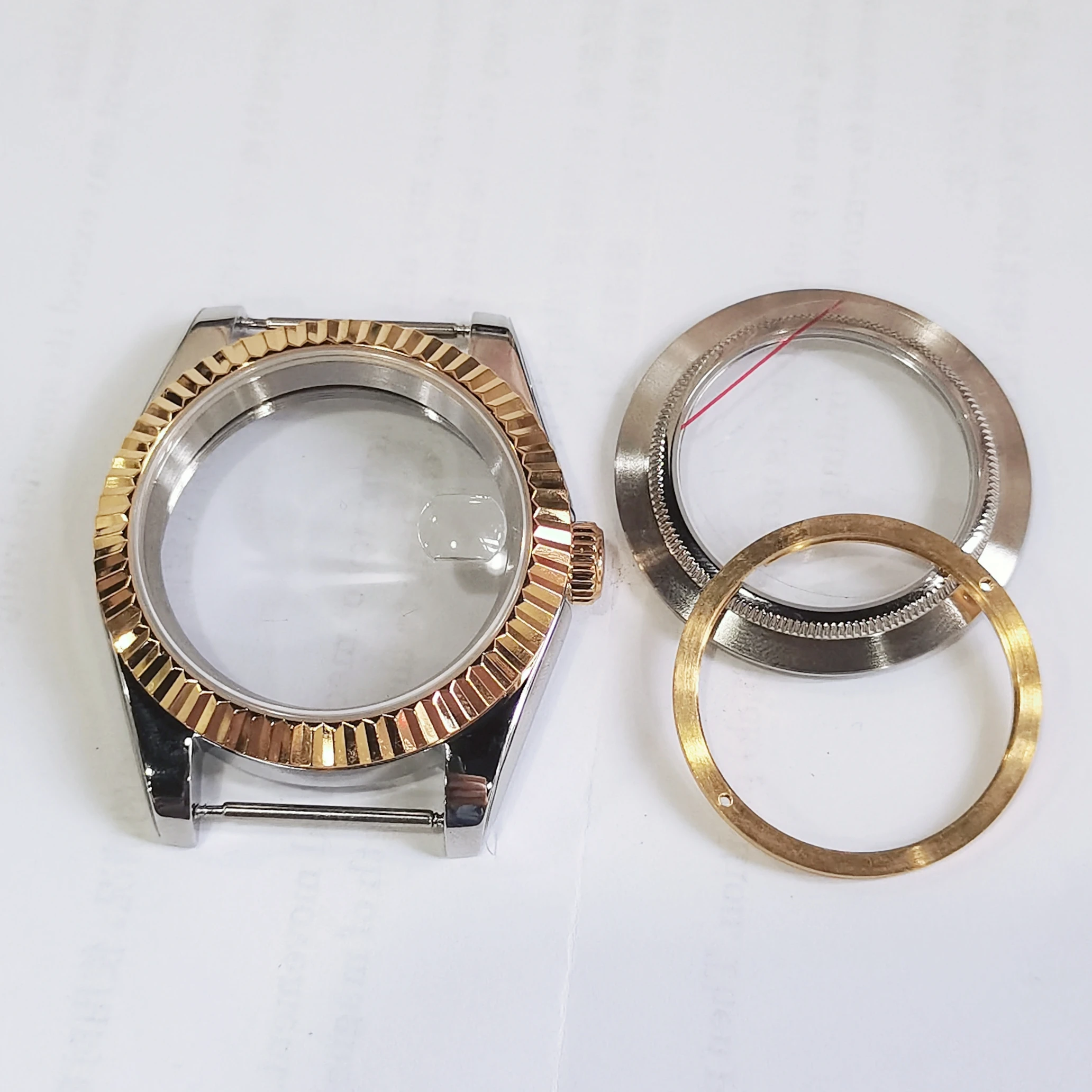 

New Watch Parts Stainless Steel 39MM Cases Fit Eta2824 Automatic Movement