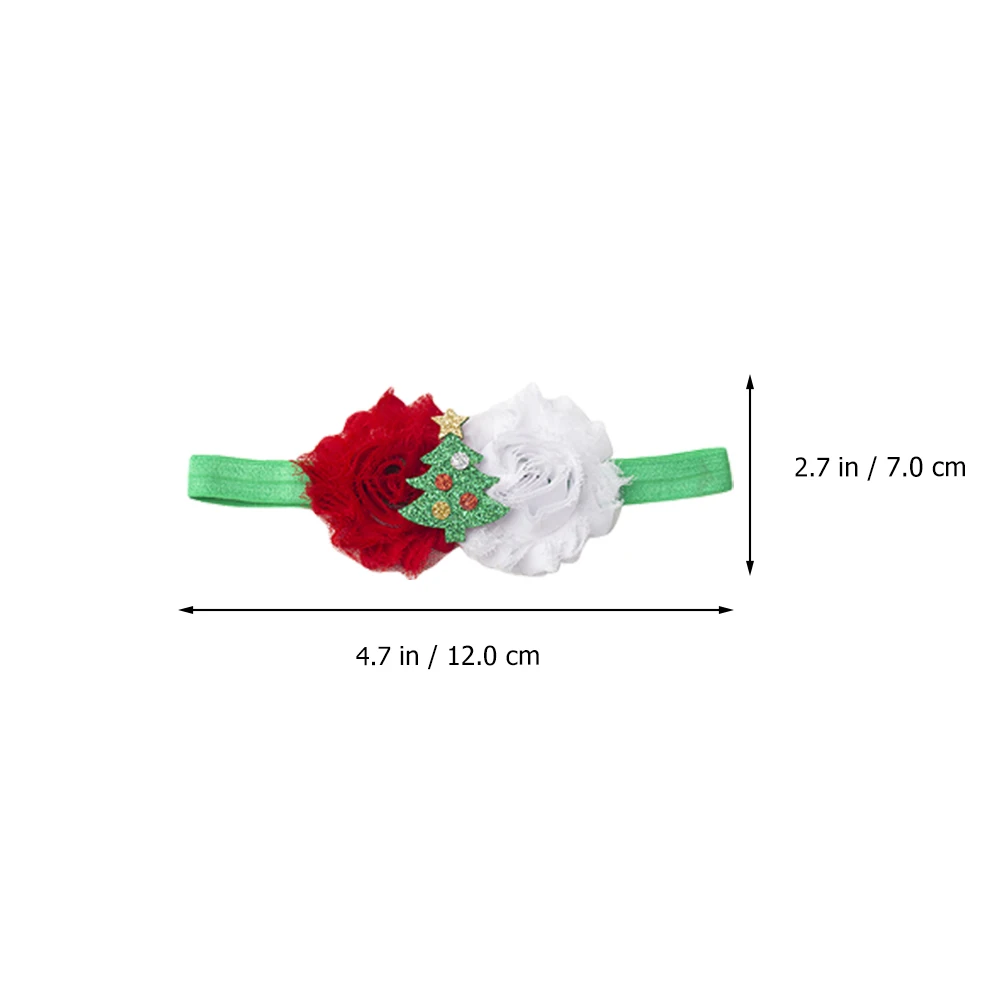 

6 Pcs Kids Headb Bright Color Girls Floral Cartoon Headpiece Fabric Christmas Hair B Xmas Accessories Girly Tiara