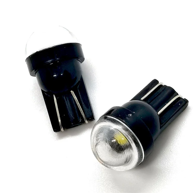 500PCS T10 W5W 3030 1SMD12V Wedge Bulb Auto Dome Reading White Car Light Sidemarker Sidelight Parking Lights 194 168 Lamp Bulbs