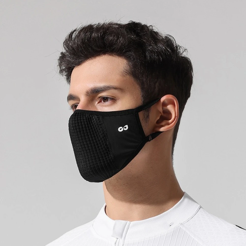

Fashion Reusable UV Face Mask Breathable Summer Cycling Wind Shield Thin Cover Washable Ice Silk Face Cover Unisex