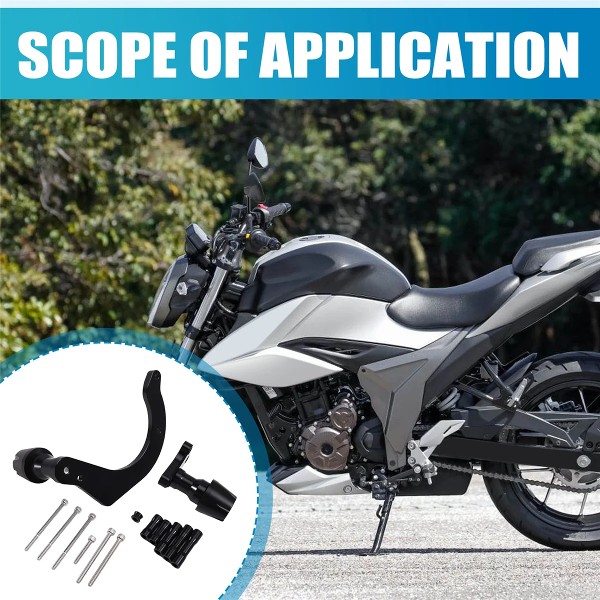 

Premium Engine Guard for Gixxer 250/V-Strom 250SX