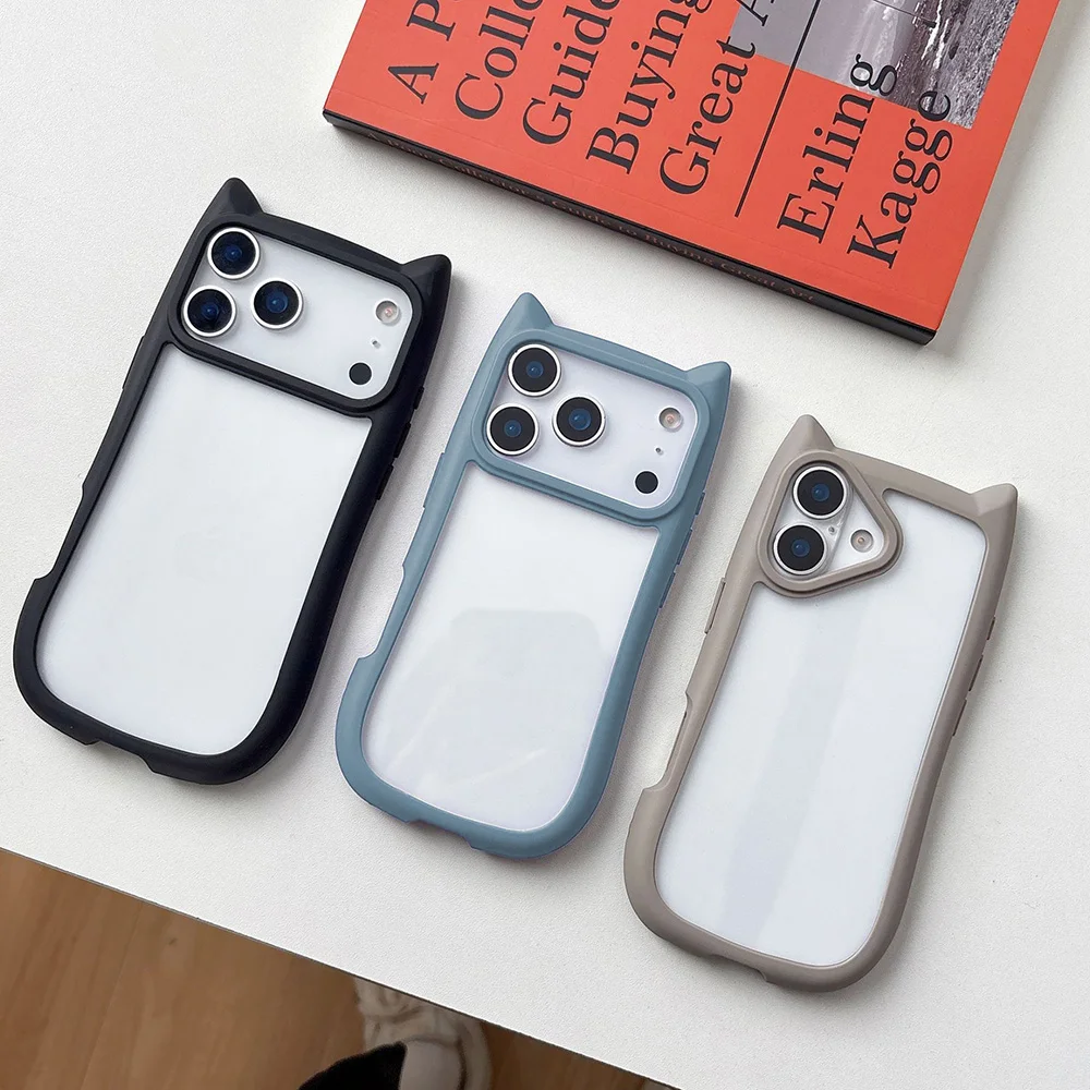 Cute Cat Ear Transp…