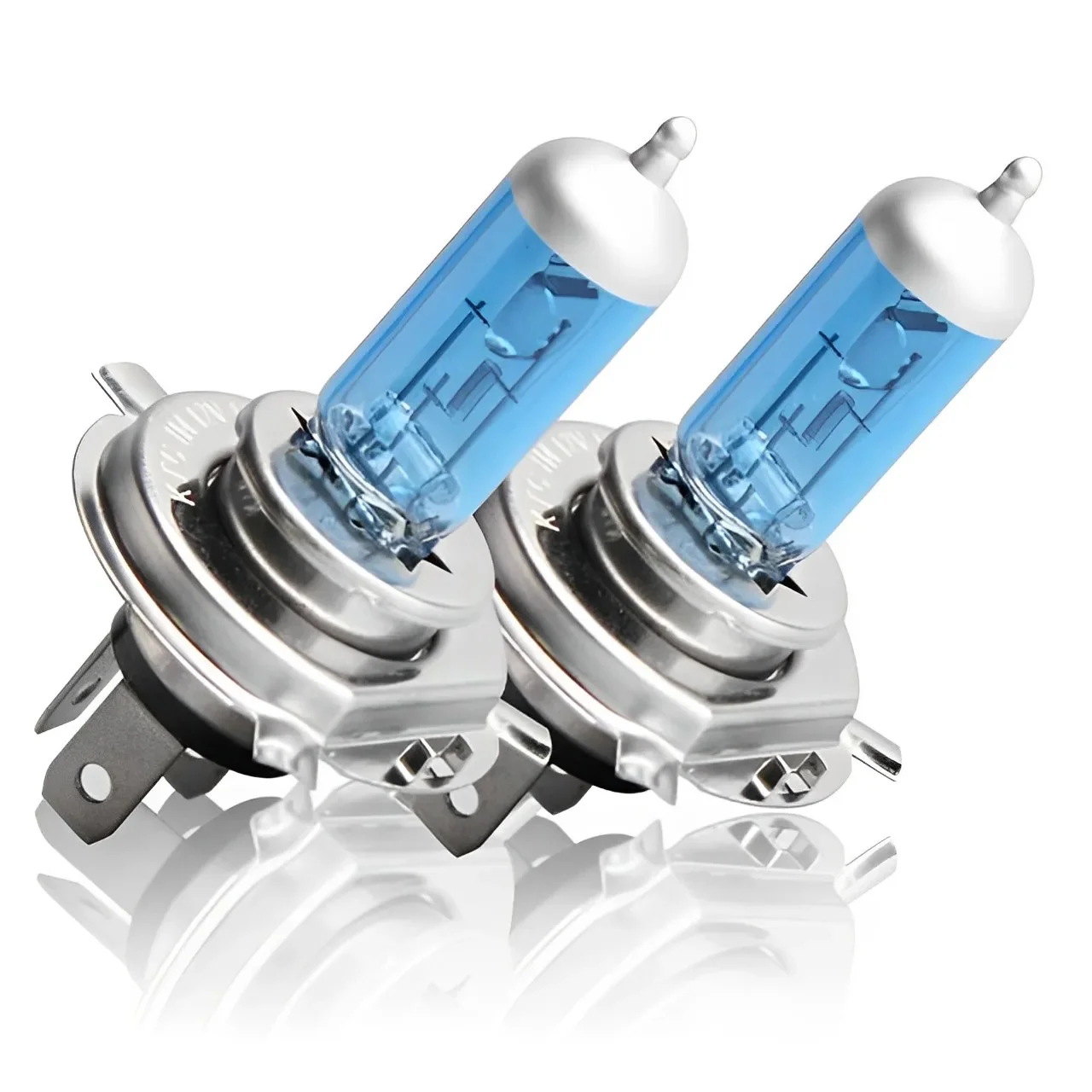 2 قطعة 100 واط 6000 كيلو H4 H7 LED المصباح السوبر مشرق النهار مصباح جيد الإضاءة زينون الأبيض الهالوجين سيارة الضباب مصابيح كهربائية