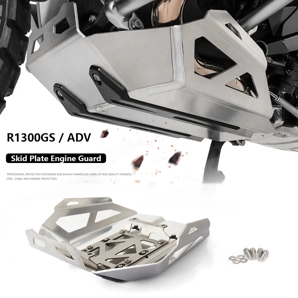 

Motorcycle For BMW R1300GS R 1300 GS r1300gs Adventure 2023 2024 2025 Skid Plate Engine Guard Chassis Protection Cover