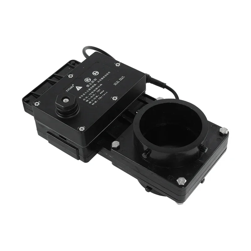 Caravan RV Toilet Accessories 3inch Portable RV Motorhome Electric Sewage Drain Valve