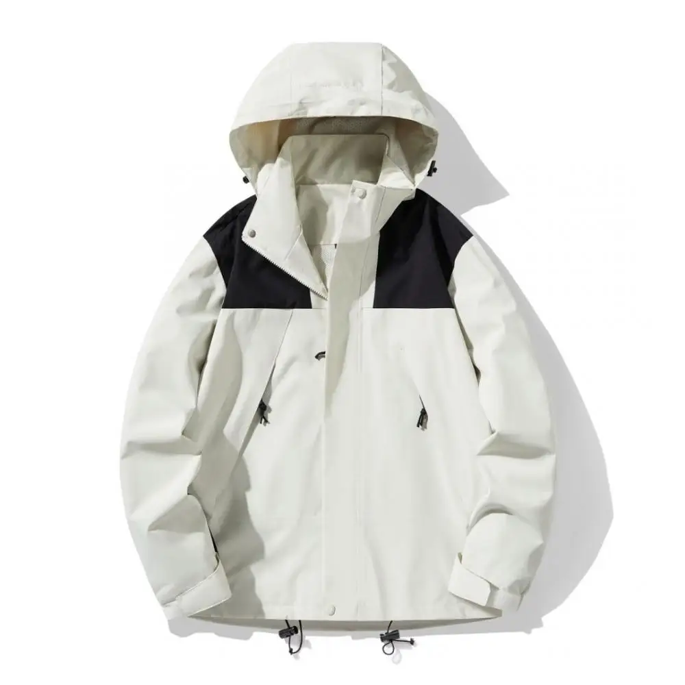 Spring Autumn Fashionable Jacket Women's Loose Fit Lightweight Windproof Waterproof Casual Style Spring Summer Jacket