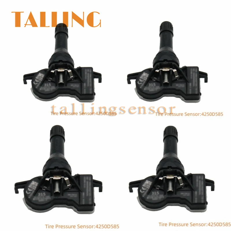 

4PCS 4250D585 TPMS Tire Monitoring Pressure Sensor For Mitsubishi Eclipse Cross Lancer Mirage Outlander RVR Auto Accessories