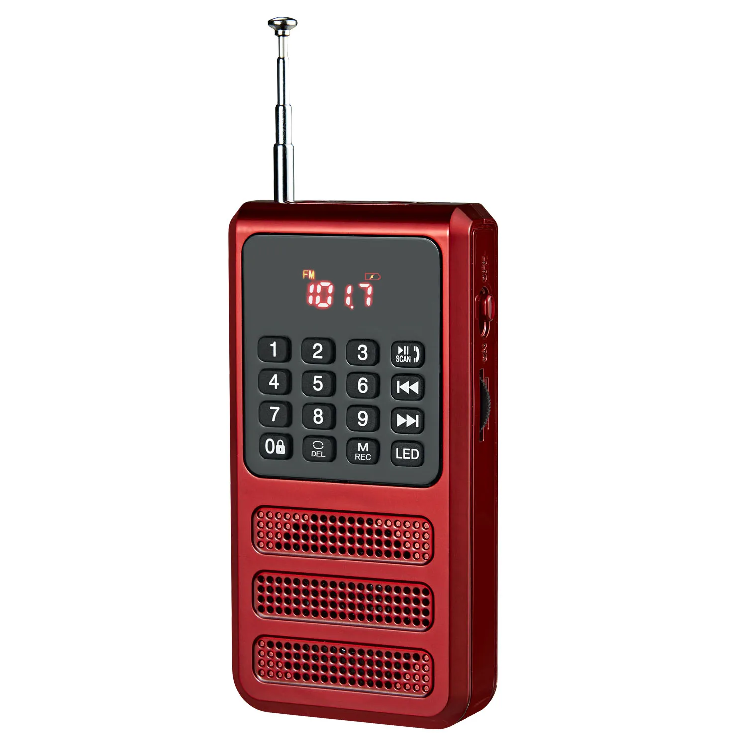 

Mini Portable FM Radio with Blue Tooth,Walkman Radio with Voice Recorder,SD TF Card MP3 Player