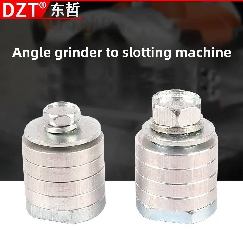 

Angle Grinder to Slotting Machine Conversion Head 100 Type Accessory M10 M14 Conversion Tool for Metalworking Projects