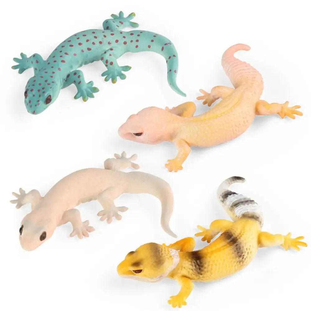 

Lizard Toy Reptile Figure Animal Toys Realistic Fake Lizards Action Model Gecko Kids Rubber Prop Figurine