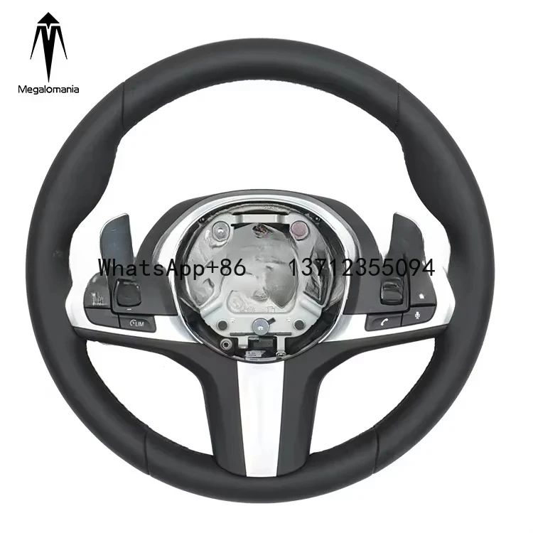 For BMW 2020 G30 G20 G38 G12 G05 G11 G15 G01 G02 Custom Alcantara carbon fiber steering wheel