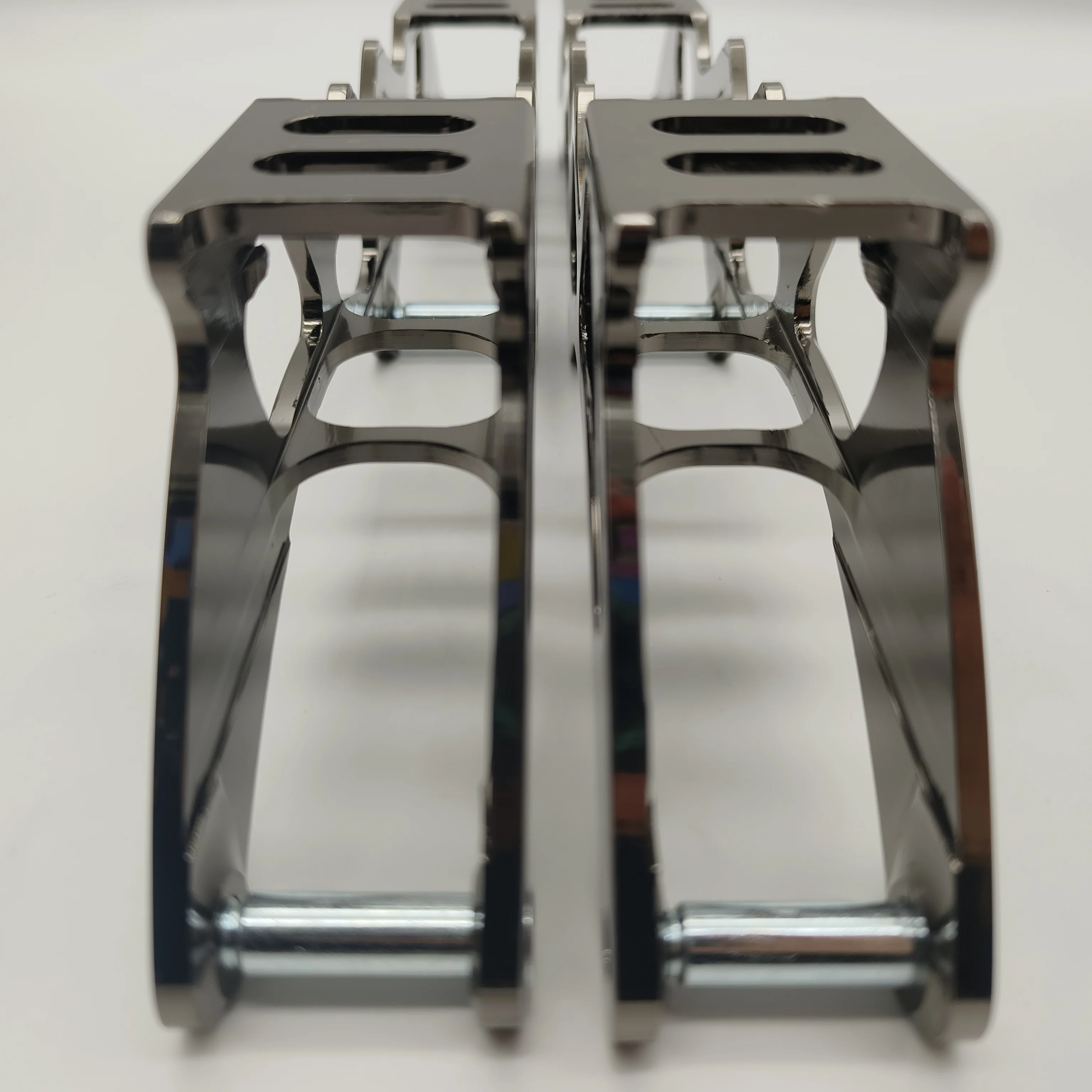 Speed frame 3-wheel roller skate bracket 3x90mm 3x100mm  3x110mm 165-195mm strong frame  with wheels 85a view 6