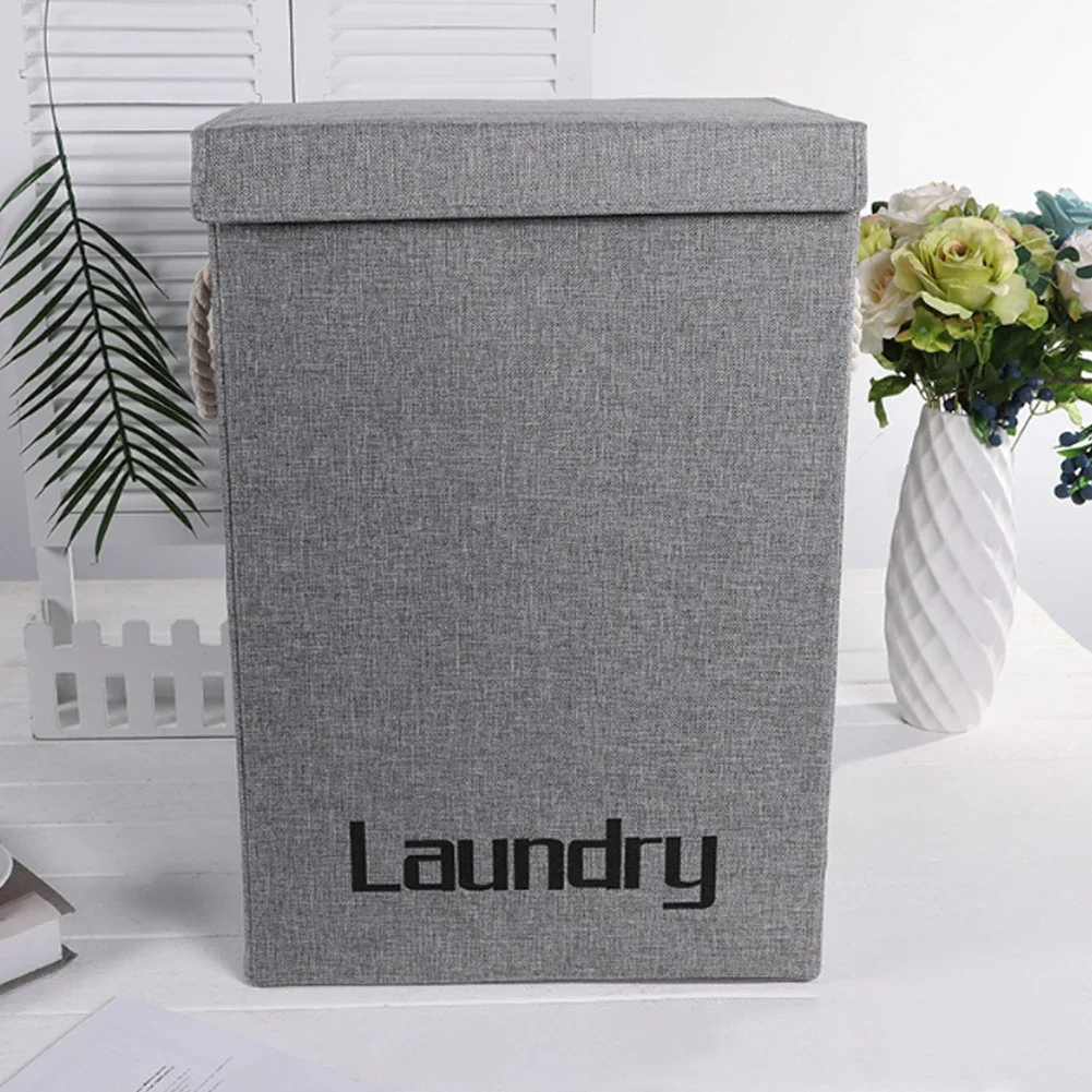 Basket Laundry Bin Household Storage Bin for Bedroom Camping Laundry