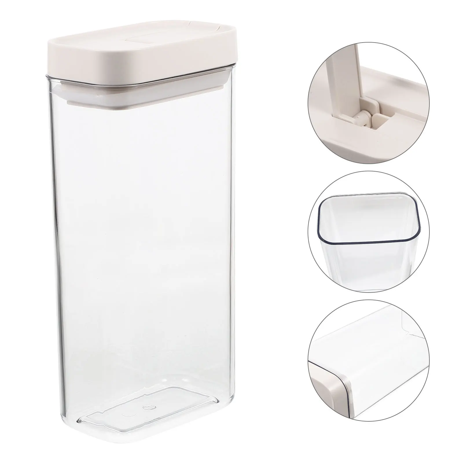 

Sealed Storage Jar Airtight Food Container Kitchen Pantry Dry Goods Storage Large Capacity Rice Flour Sugar Cereal