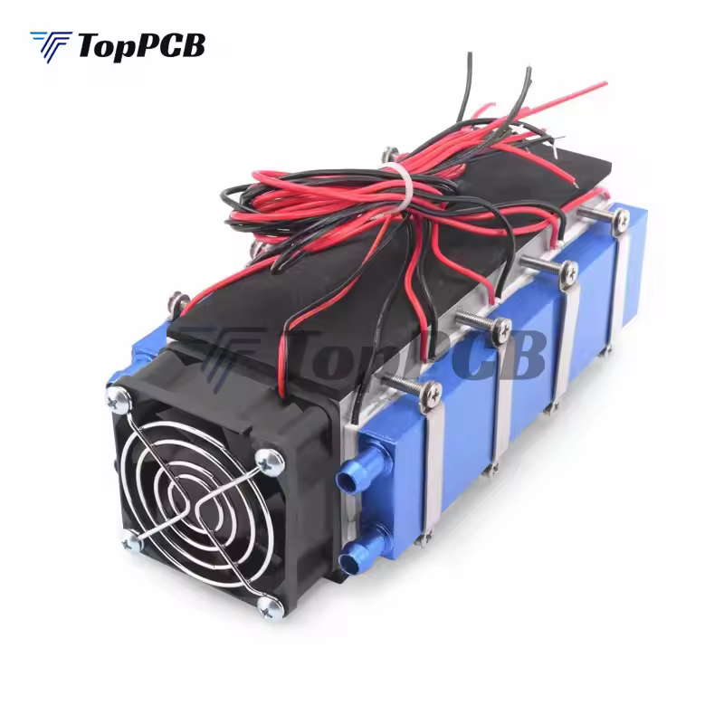 12V 576W 8 Chip Semiconductor Thermoelectric Cooler Peltier Electronic Cooling Radiator Air Conditioner Refrigerator cooler
