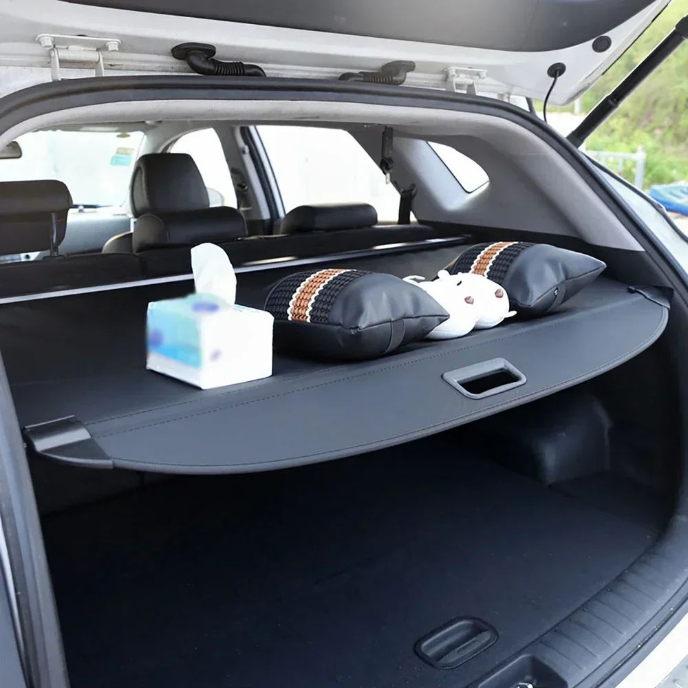 Rear Trunk Cargo Privacy Cover for Hyundai ioniq 5 2022-2023 Retractable Rear Cargo Storage Rack Luggage Security Shield Shade