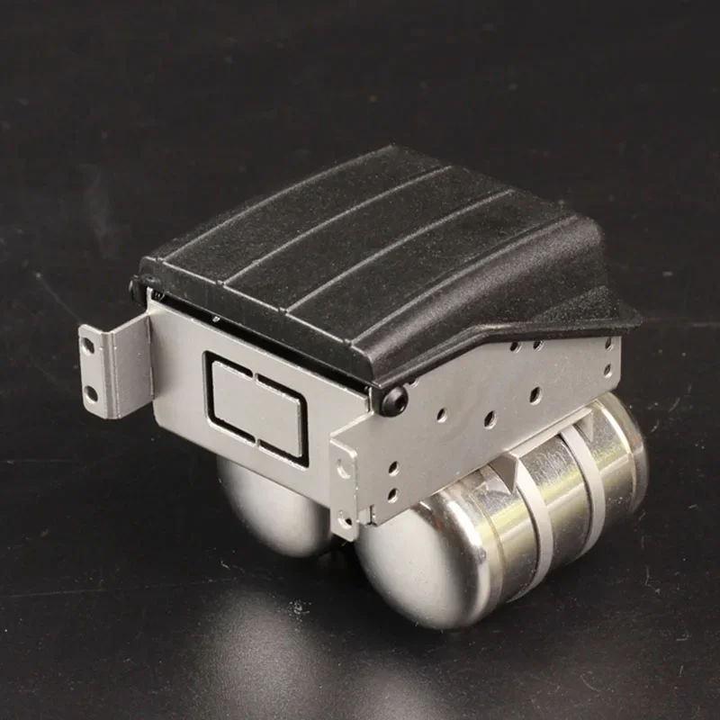 1:14th Scale Metal Simulation Battery Box Decoration for Tamiya RC Truck SCANIA 770S R620 VOLVO BENZ Arocs MAN TGX Car