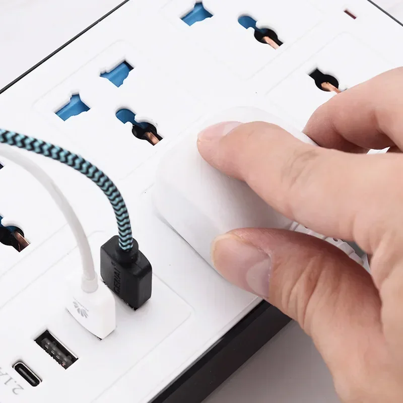 Power Multi Tap Universal Plug EU US UK Outlet Power Strip 2m Extension Cord AC Type C USB Port Charge Electrical Socket home