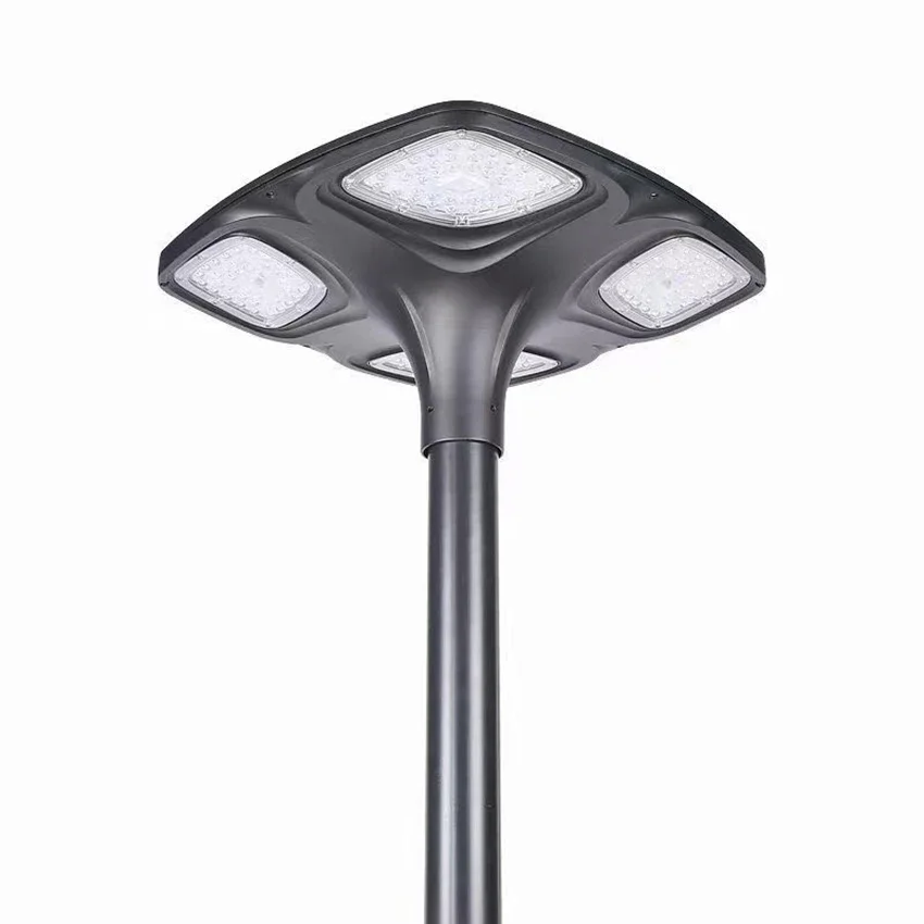 2024 New Aluminum Outdoor Solar LED Light Waterproof Body Rechargeable Power Battery For Garden Road Lighting