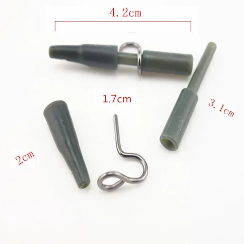 10Pcs Duty Safety Clips Kit Quick Change Swivel Snap Connector Carp Leads Weight Seeker Carp Fishing Equipment Tackle рыбалка