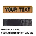 khaki iron-on
