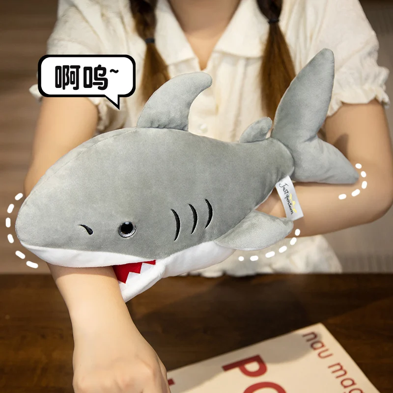 Handpop Kinderspeelgoed Pluche Oceaandieren Haai Zeeschildpad Octopus Krab Handpop Familieverhaal Rollenspel Vingerspeelgoed